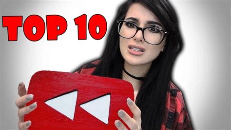 hottest youtube girls|Top 10 Hottest Female YouTubers